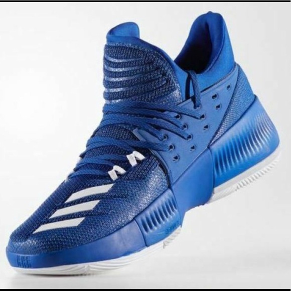 Men’s Adidas Dame 3 Basketball Shoe BY3191 - Picture 3 of 5
